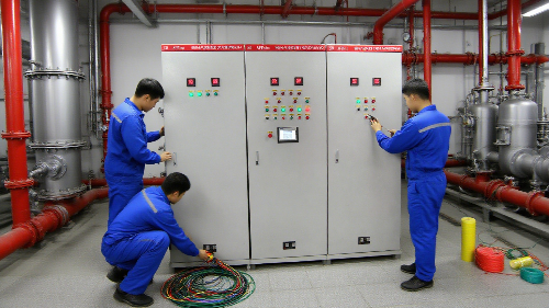 眾利聯(lián)合消防水泵控制柜，以智慧與可靠捍衛(wèi)生命線(xiàn)